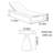 Adjustable Outdoor Chaise Lounge Outdoor Metal Chaise Lounge Set with Table , Cushion Included