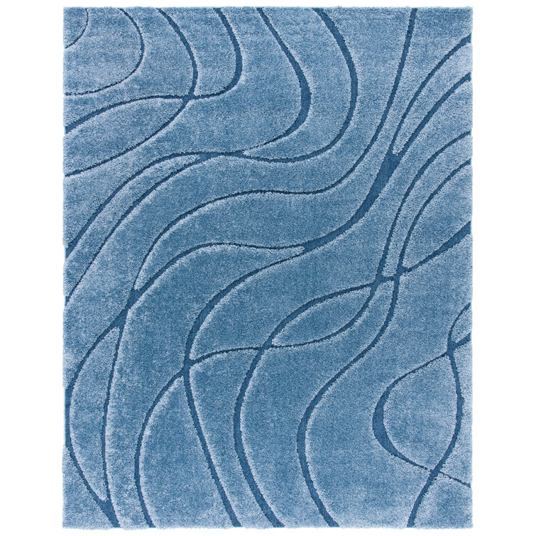 Tapis bleu Ashal