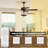 Cjay Ceiling Fan with Light Kit