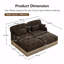 Canapé Comfy Chenille Leopard-1077618890