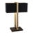 Quellenhof 50cm Bed Side Table Lamp Floor and Table Lamp Base Set with USB and Outlet-70656158