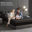 Matelas hybride rafraîchissant de 30 cm (12 po) en mousse à mémoire de forme et gel, fermeté moyenne, livré dans une boîte et certifié CertiPUR-US et OEKO-TEX®.-420457028-420457034