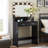 Vanity Desk with Mirror and Lights, Dressing Table with Large Drawer-106407955