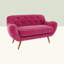 Jefferson 2 Seater Loveseat-22330287