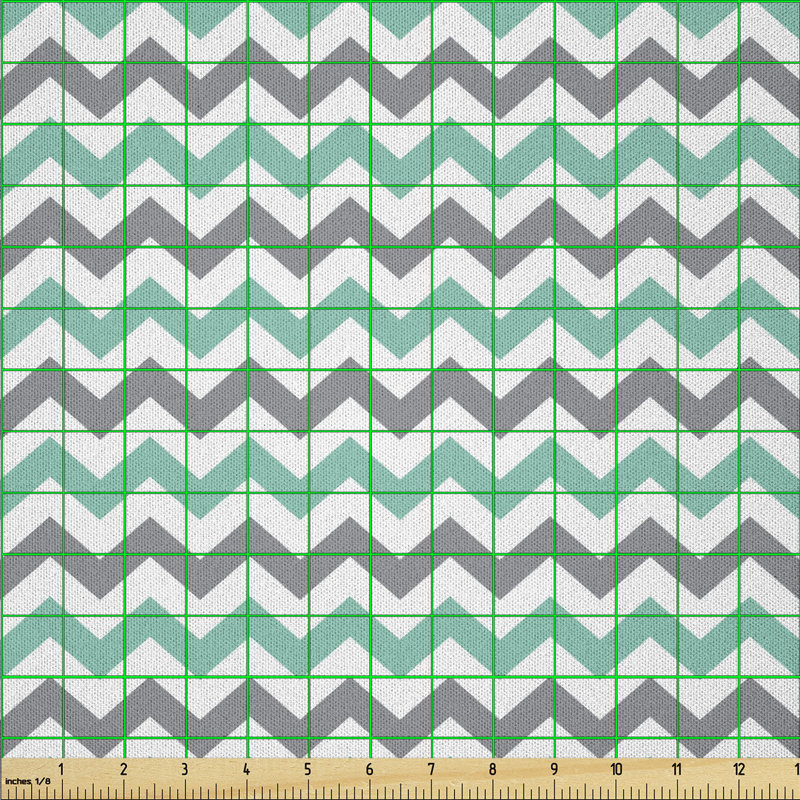 Dahna Wavy Zigzag Herringbone Fabric