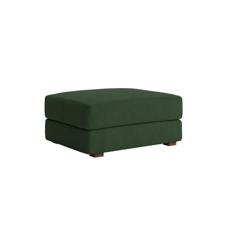 All-Natural Elevate Ottoman, Fir Hemp Blend