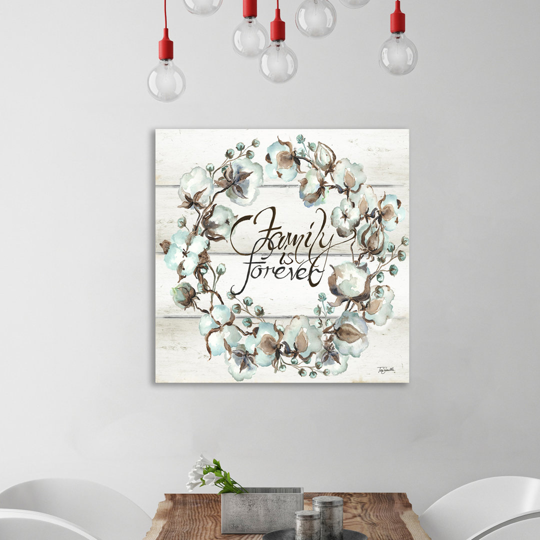 " Family Is Forever Wreath " by Tre Sorelle Studios East Urban Home