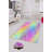 Elegant Hall Carpet, 3D Digital Print Design, 3.9 x 4.9 ft | 100% Polyester, Antibacterial, Non-Slip PVC Dot Underside, Pile Height: 0.04 in, Machine Washable, Perfect for Living Room & Entryway Decor-774261502