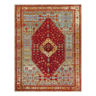 Indoor/Outdoor Traditional Area Rug