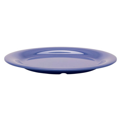 Assiette plate de qualité commerciale GET, 10,5 po (ensemble de 12)