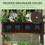 Raised Garden Bed with Trellis