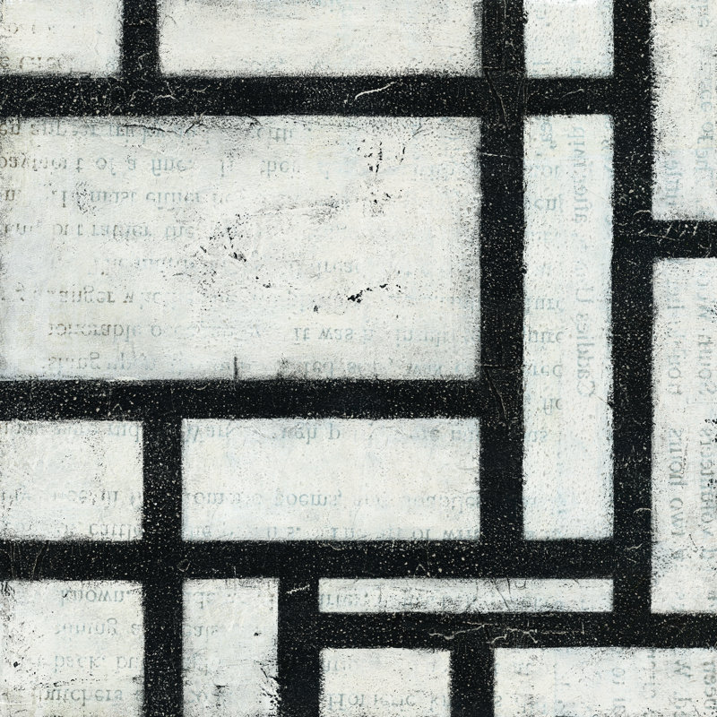 Labyrinth II 1 Piece Wrapped Canvas Painting, 122cm H x 122cm W x 3.8cm D