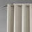 Printed Heathered Blackout Grommet Top Curtain Panel-102559856-102559858