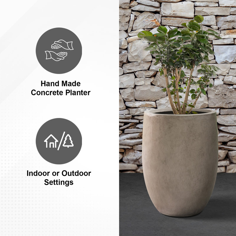 Gethsemane Pot Planter, 21.7'' H x 17'' W x 17' D, Begie