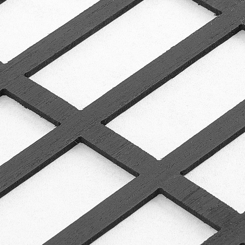Paravent à 4 panneaux pliable en bois - Paravent japonais pour l'intérieur et la chambre à coucher, rotatif et pliable à 360 °, matériau, couleur principale noire, profondeur de l'ensemble 68,7, profondeur 17,11