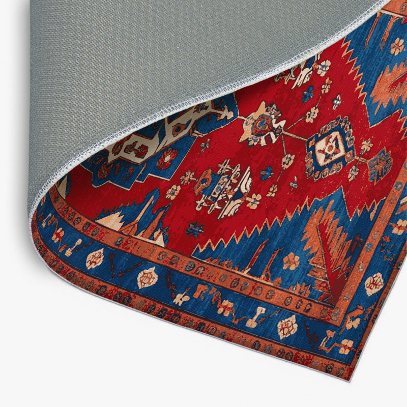 Tapis turc intérieur et extérieur brun, Rectangulaire 8 pi x 10 pi