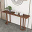 Console brune de style chinois simple-1863074597