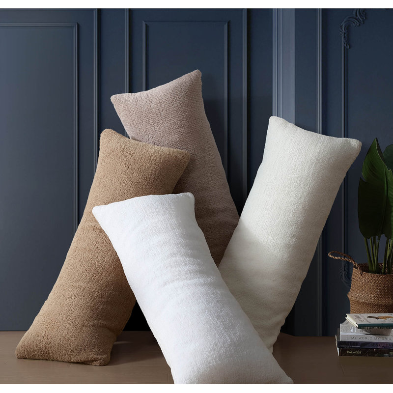 Snug Lumbar Pillow Cover & Insert, Biscotti