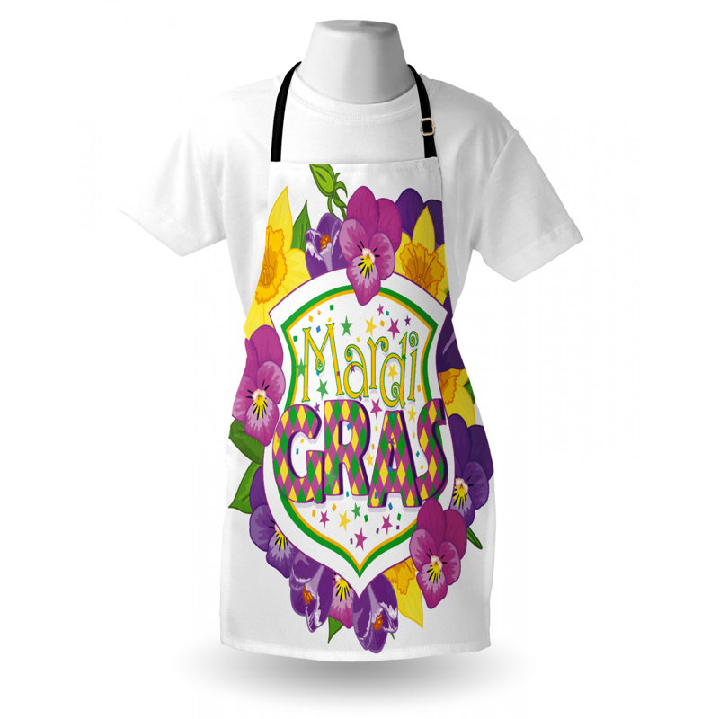 Tablier en gras mardi gras