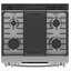 30" 5.7 cu.ft. Smart Slide-in Dual Fuel Range with Griddle and Grill