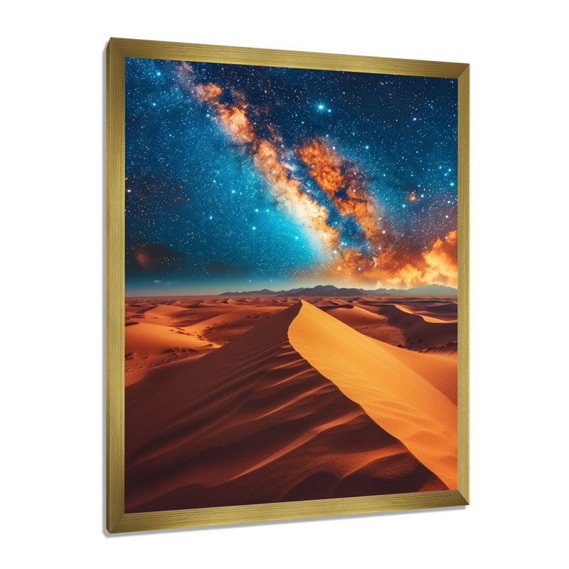 Hornsea - Landscapes Canvas Wall Art, H 20 po x l 12 po, Avec cadre, Doré