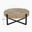 Table basse ronde, table basse cylindrique Handcraft