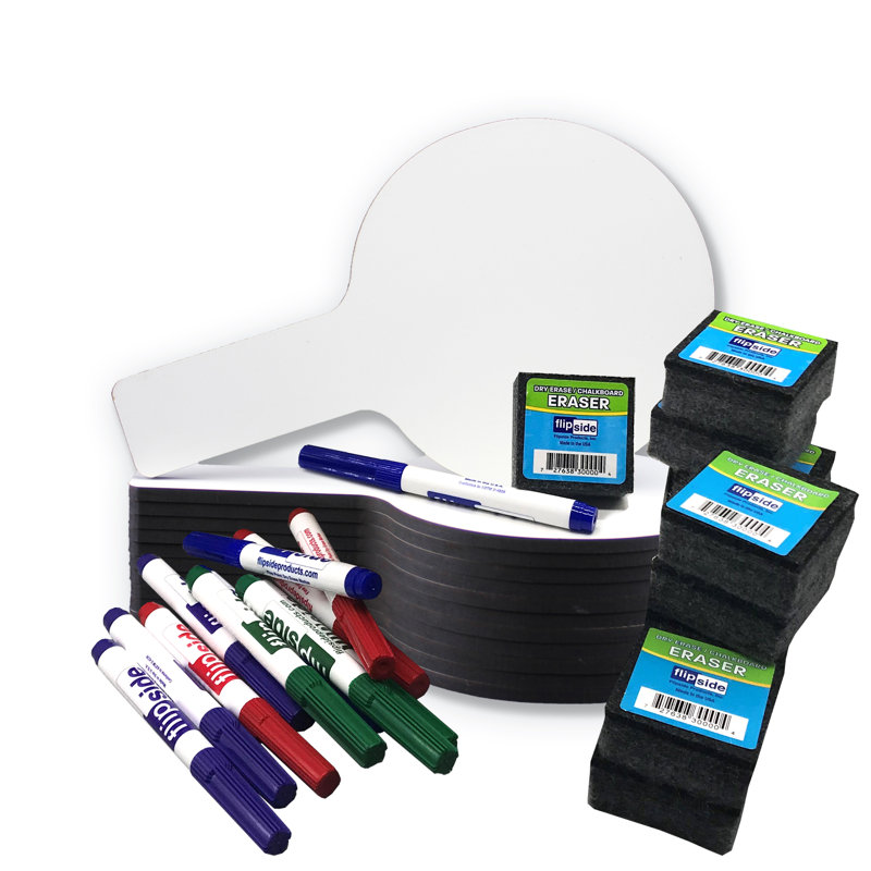 Flipside Products No Melamine Lap Board Whiteboard, 5" H x 9" L