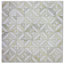 3" x 3" Marble Grid Mosaic Tile