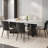 Modern Simple Microlite Rectangular  Dining Tables-104845094