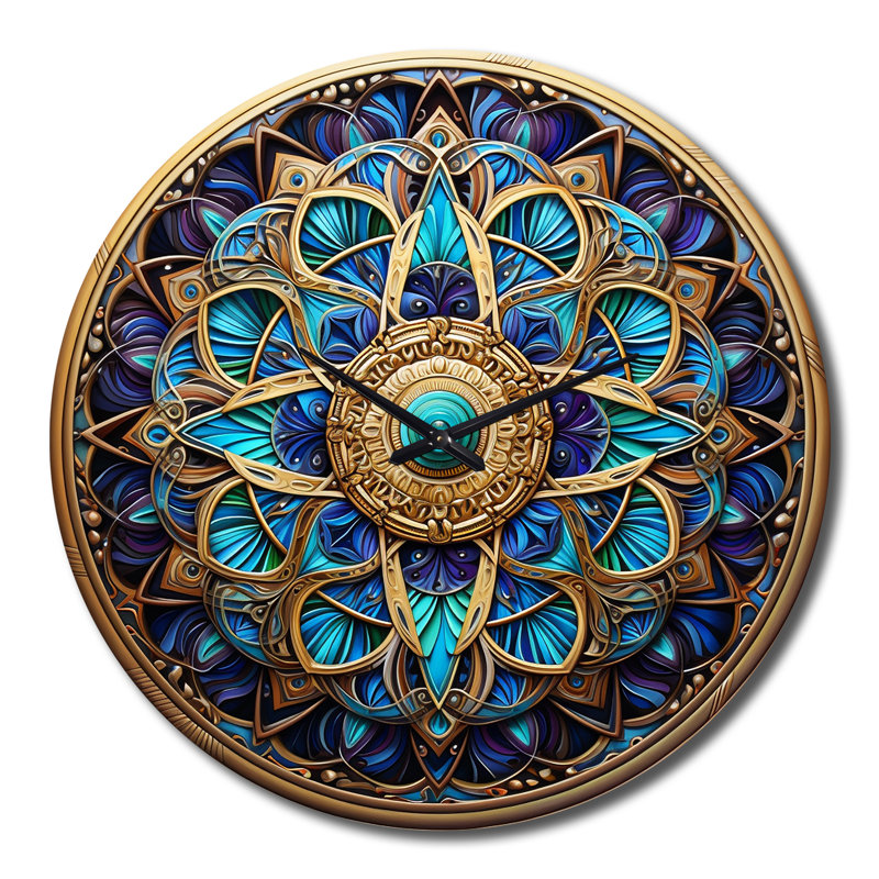 Metal Wall Clock, Large