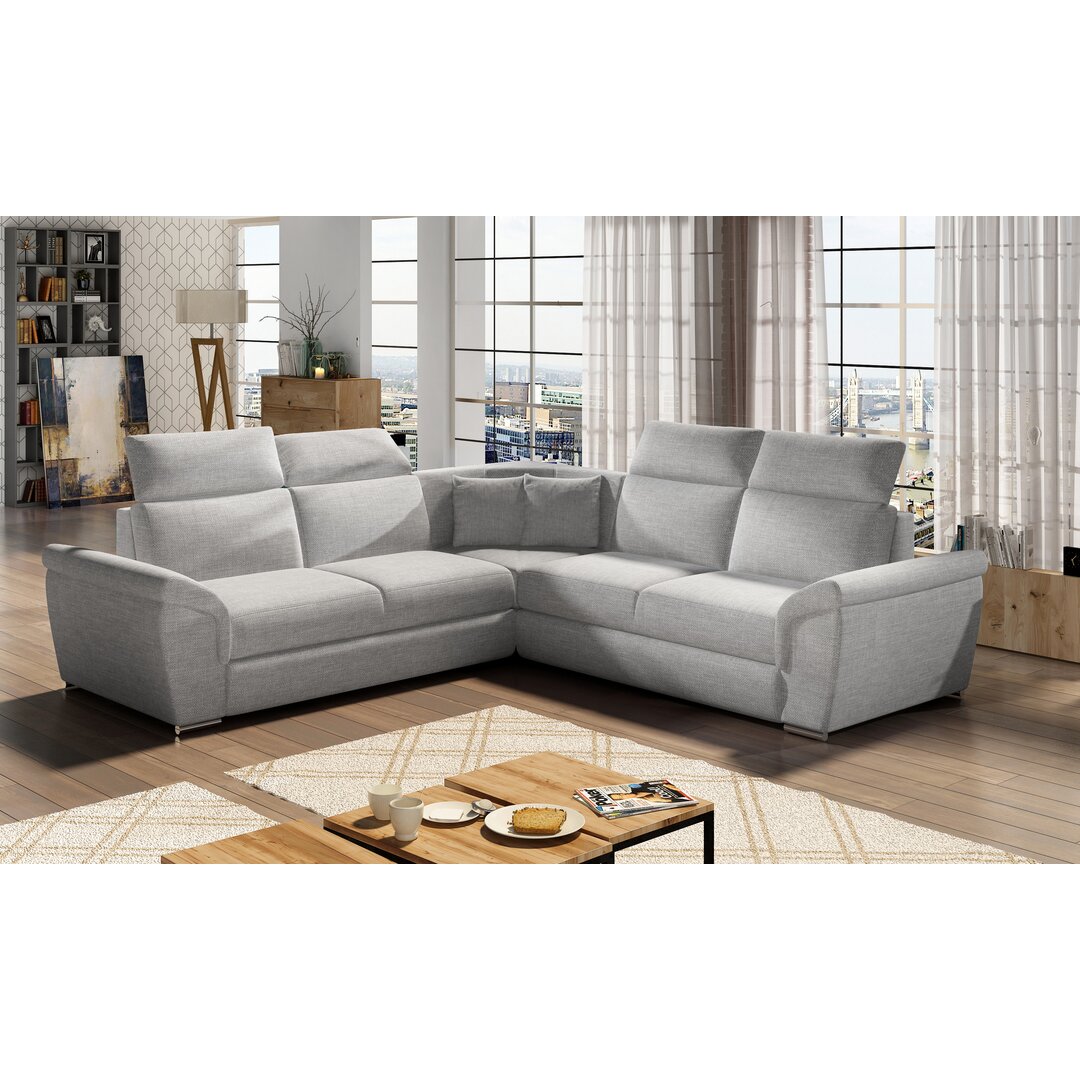 Ecksofa Valente mit Bettfunktion