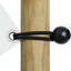 25 pièces de sangles noires 6 "