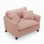 Fauteuil en velours côtelé l 46 po-1561417196
