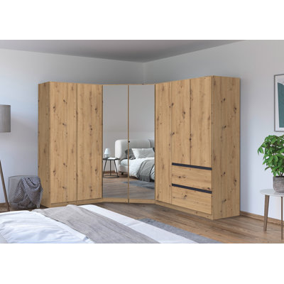 Wardrobe wardrobe set COSTA handle-less front, push-to-open