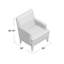 Fauteuil club à têtes de clou Colton-55785642