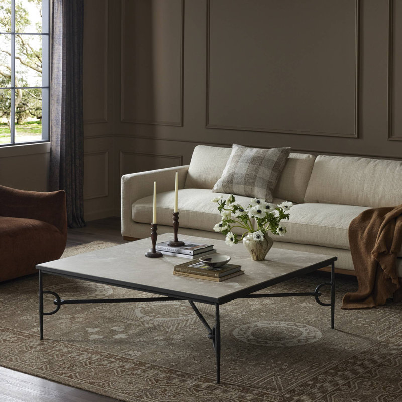 Babylon Coffee Table, Tempered Glass