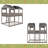 Full Over Full Woodbunk Bed With Roof, Window, Guardrail, Ladder-389823402