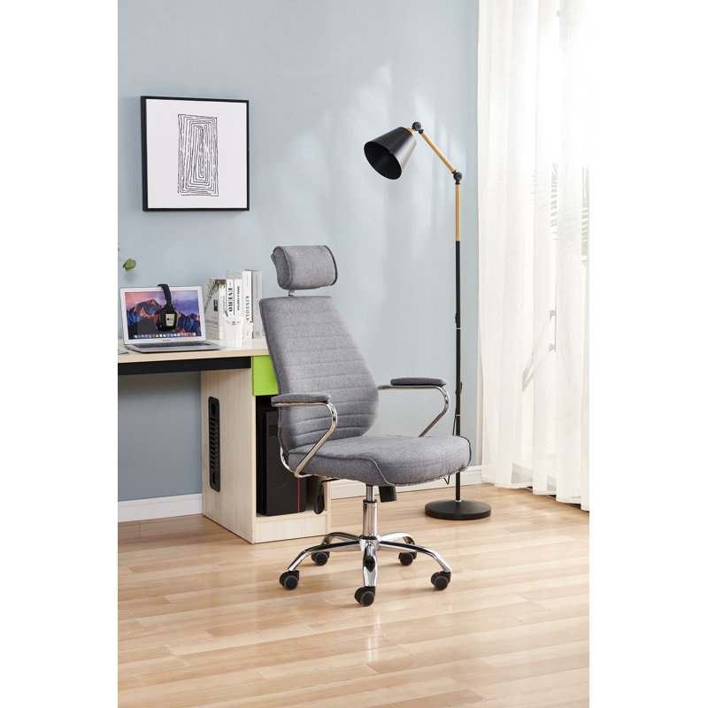 Cleckheaton Linen Executive Chair with Headrest