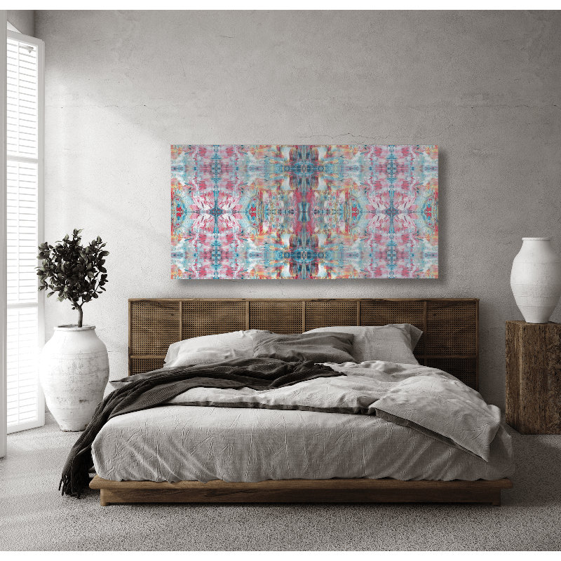 Gypsy by John Beard - Artist Enhanced Canvas Print, Black Framed Canvas, 72" H x 36" W x 1.75" D