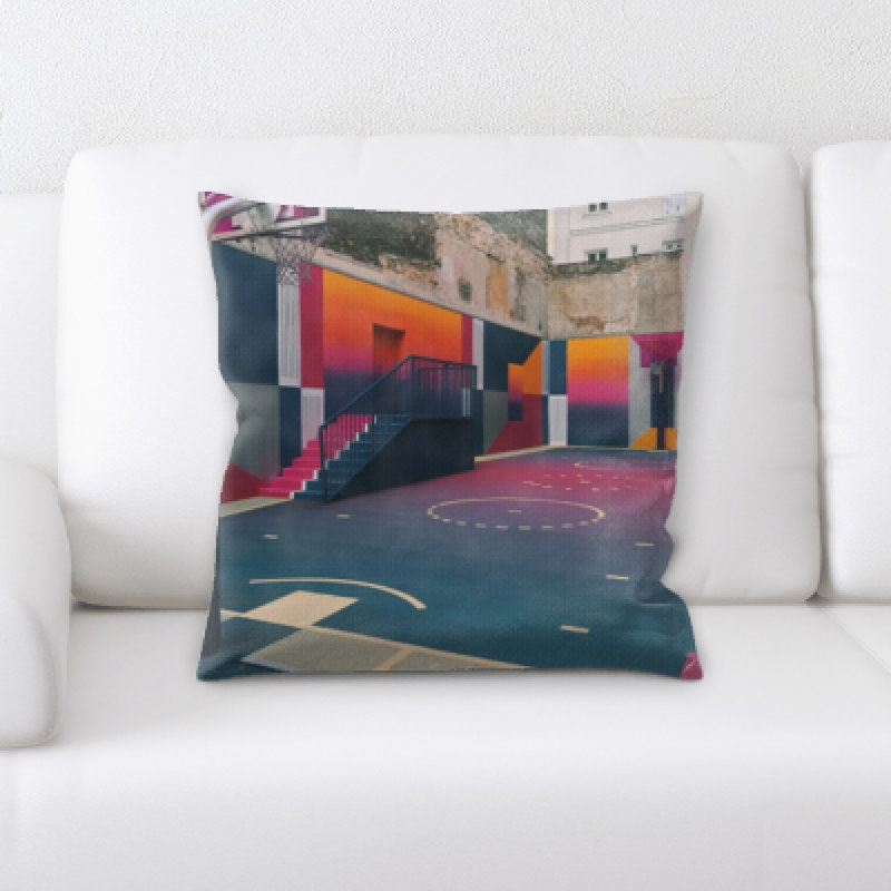 Microsuede Throw Pillow