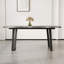 Table de salle à manger rectangulaire en panneau de fibres à densité moyenne-1314493125