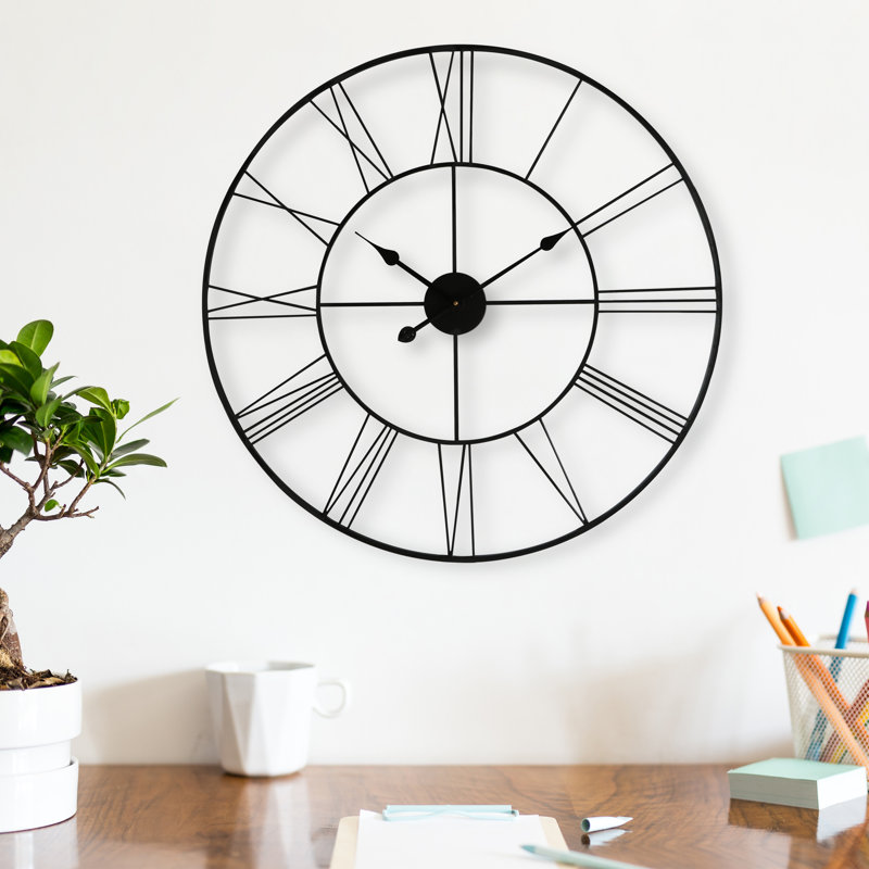 Charma Metal Wall Clock, Small