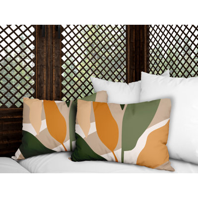 Glittered Outdoor Reversible Throw Pillow