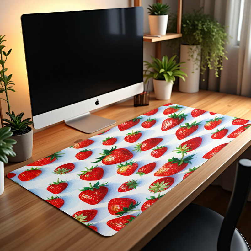 Polyester Desk Pad, 14.4x12.1