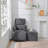 Upholstered Accent Armchair With Storage Ottoman-471404072