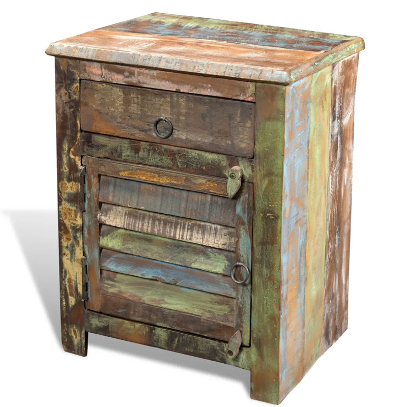 Solid Wood End Table