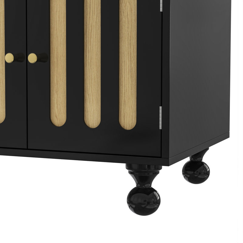 Amiriya 120cm Sideboard, Black