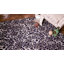 Tapis bleu / gris à imprimé animal-79323298