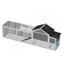 Grand poulailler en bois de 113,5 po avec cage de poulailler extérieure, panneau imperméable anti-UV et nichoir, verrou sécuritaire, plateau amovible pour 2 à 4 poules ou petits animaux-546588237