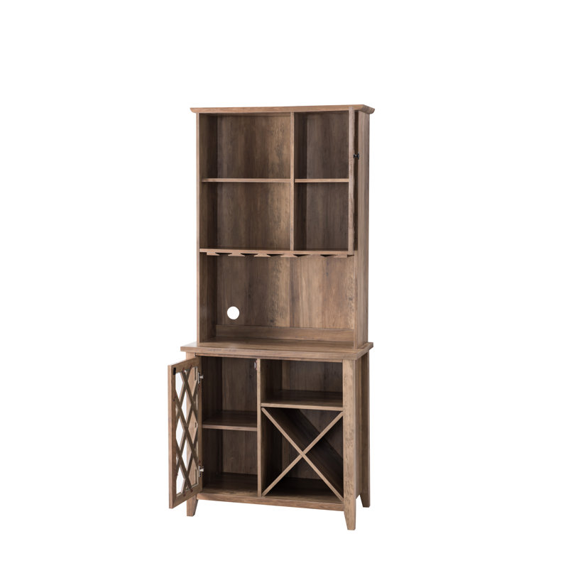 Fuqua 72'' Kitchen Pantry, Reclaimed Barnwood